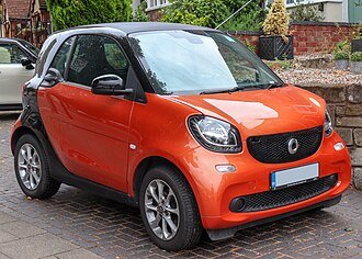 2016 smart fortwo pure